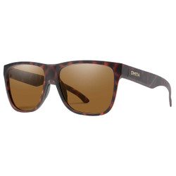 Smith Lowdown XL 2 Sunglasses ChromaPop Polarized in Matte Tortoise with Brown